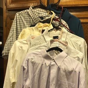 Men’s big and tall dress shirts (group 3)